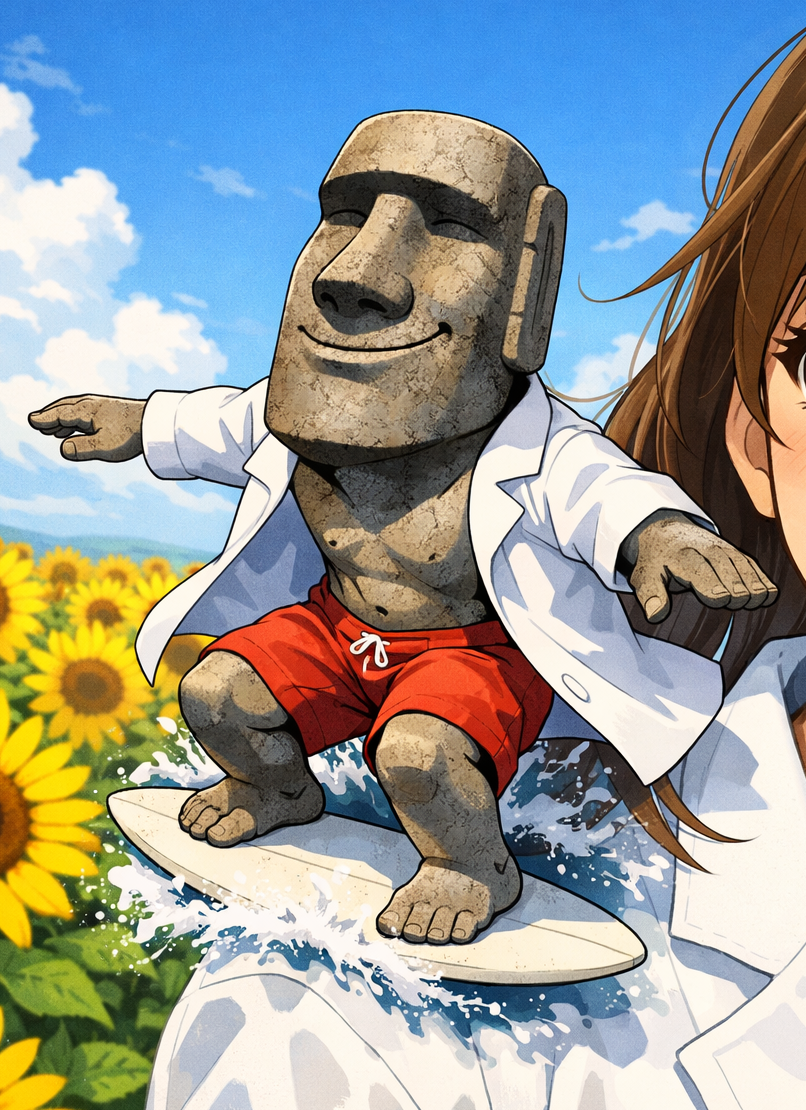 ほけんしつ moai